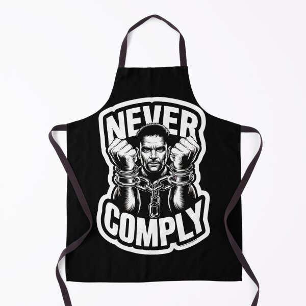 Item preview, Never Comply designed and sold by Peter Stawicki.