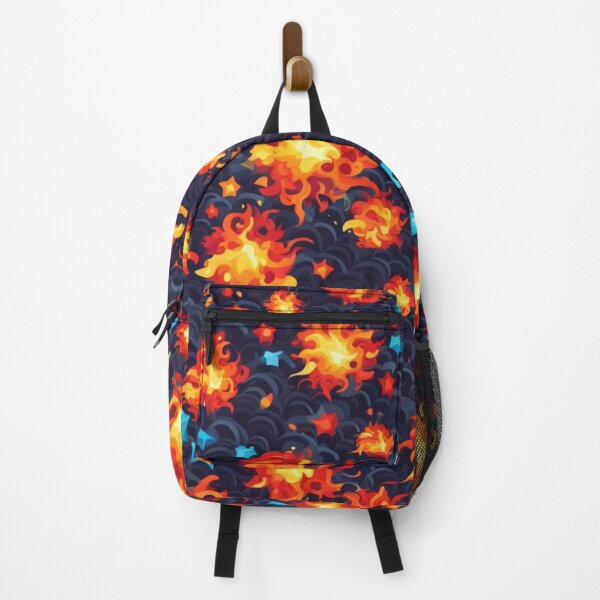 Item preview, Abstract Fireballs Night Sky Pattern designed and sold by calibrit.