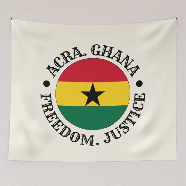 Item preview, Ghana National Flag of Ghanaian Liberty Flag designed and sold by KBMeyer.