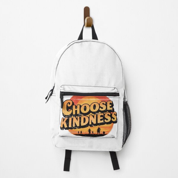 Item preview, choose kindness. retro sunset colors designed and sold by LaughingProf.