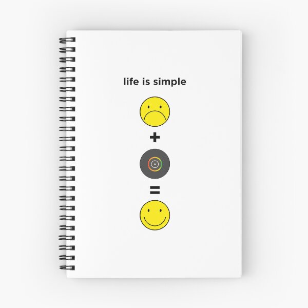 Item preview, DJ and Musicians T-Shirt - Life is Simple Equation with Vinyl Record designed and sold by paulo silveira.