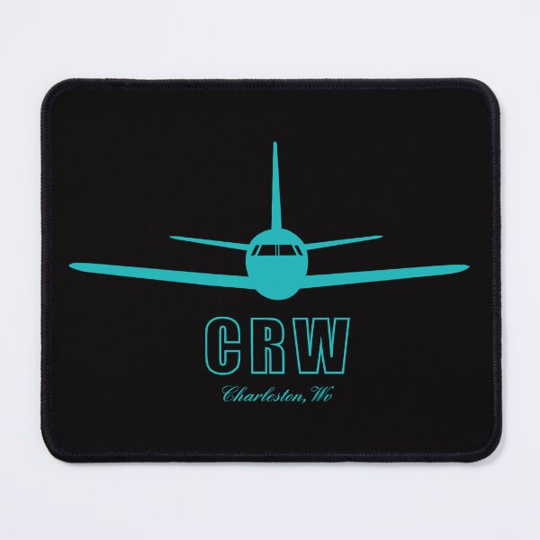 Item preview, CRW Charleston WV West Virginia Airport Code designed and sold by Lartheviking.