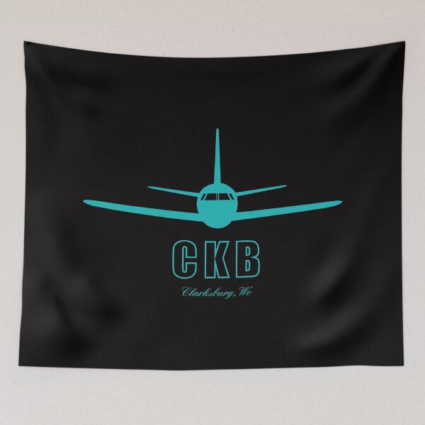 Item preview, CKB Clarksburg WV West Virginia Airport Code designed and sold by Lartheviking.