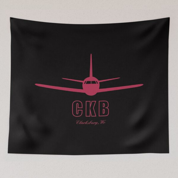 Item preview, CKB Clarksburg WV West Virginia Airport Code designed and sold by Lartheviking.