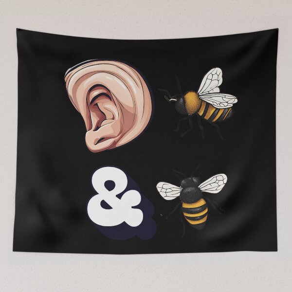 Item preview, Ear, Bee And Bee - Silly Humor designed and sold by signshirtz.