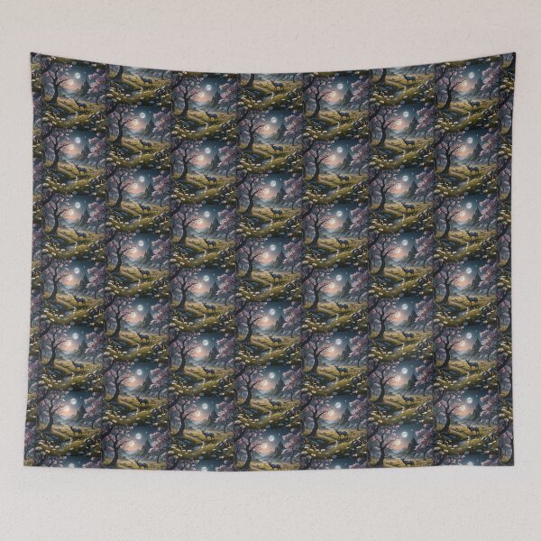 Item preview, Mystical Lunar Meadow designed and sold by koreatvtea.