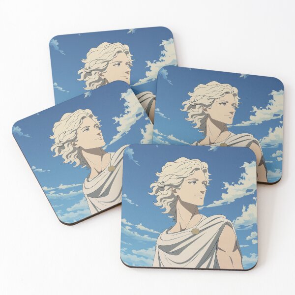 Item preview, Apolo, deidad griega | estilo animado designed and sold by ComicsFactory.