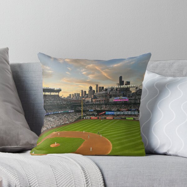 Item preview, Sunset at T-Mobile Park designed and sold by Lacy Hempel.