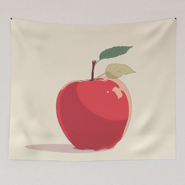 Item preview, Apple fruit  | Anime style designed and sold by ComicsFactory.
