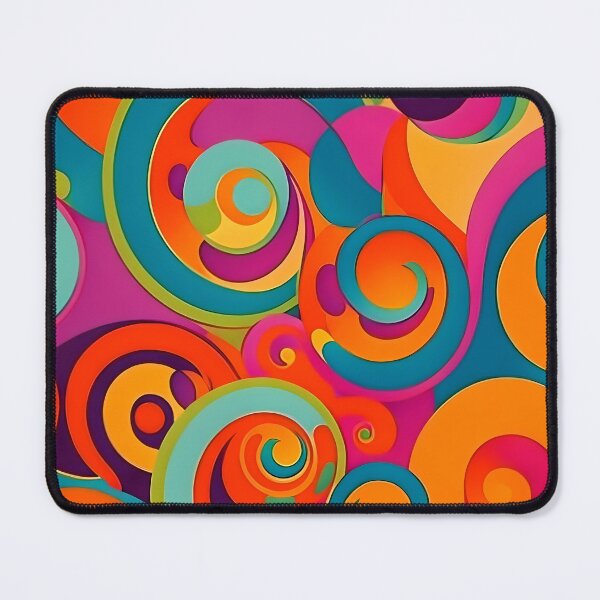 Item preview, Flower Power Colourful Flower Pattern designed and sold by druidwolfart.