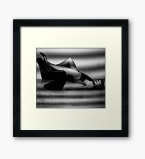 Reclining. Not A Recliner Framed Print