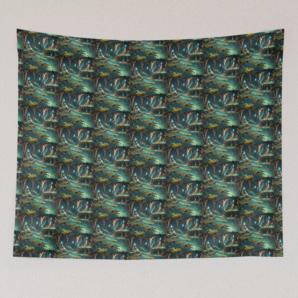 Item preview,  Surreal Subterranean Lake designed and sold by koreatvtea.