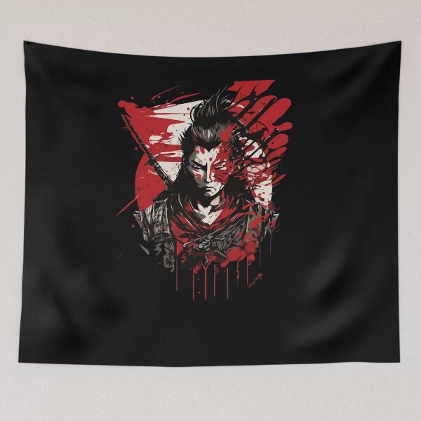 Item preview, man-samurai shirt designed and sold by itscutestore.
