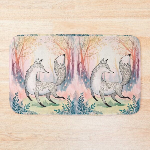 Item preview, Whimsical Fox. Fantasy fox, magical forest, enchanting woodland, vintage fox designed and sold by FoxVibes.