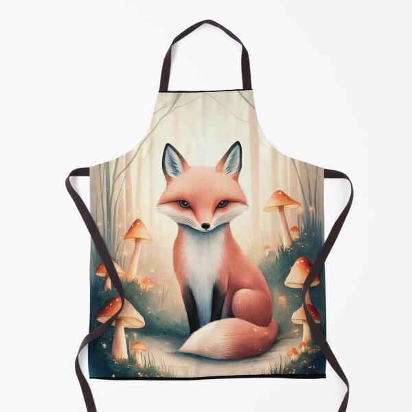 Artikelvorschau, Skurriler Fuchs. Fantasy-Fuchs, magischer Wald, zauberhaftes Waldland, Vintage-Fuchs entworfen und verkauft von FoxVibes.