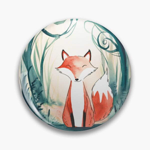 Item preview, Whimsical Fox. Fantasy fox, magical forest, enchanting woodland, vintage fox designed and sold by FoxVibes.