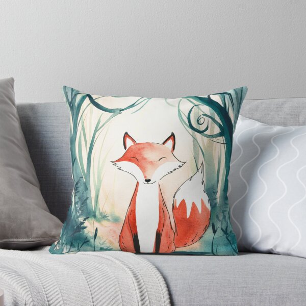 Item preview, Whimsical Fox. Fantasy fox, magical forest, enchanting woodland, vintage fox designed and sold by FoxVibes.