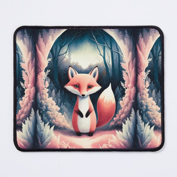 Item preview, Whimsical Fox. Fantasy fox, magical forest, enchanting woodland, vintage fox designed and sold by FoxVibes.