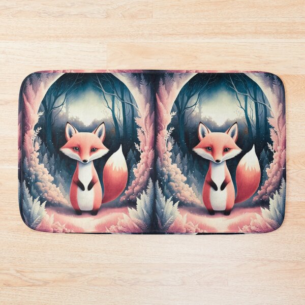 Item preview, Whimsical Fox. Fantasy fox, magical forest, enchanting woodland, vintage fox designed and sold by FoxVibes.