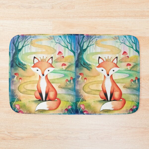 Item preview, Whimsical Fox. Fantasy fox, magical forest, enchanting woodland, vintage fox designed and sold by FoxVibes.