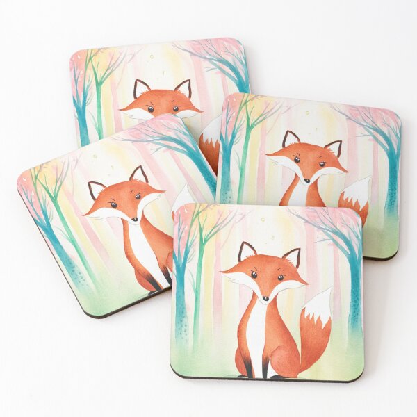 Item preview, Whimsical Fox. Fantasy fox, magical forest, enchanting woodland, vintage fox designed and sold by FoxVibes.