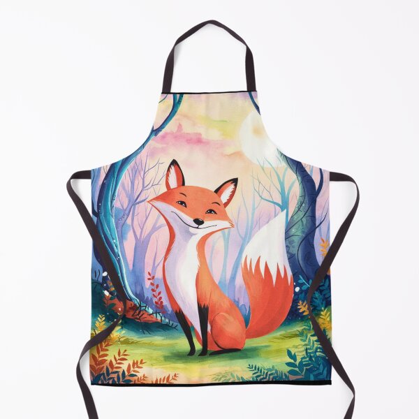 Item preview, Whimsical Fox. Fantasy fox, magical forest, enchanting woodland, vintage fox designed and sold by FoxVibes.