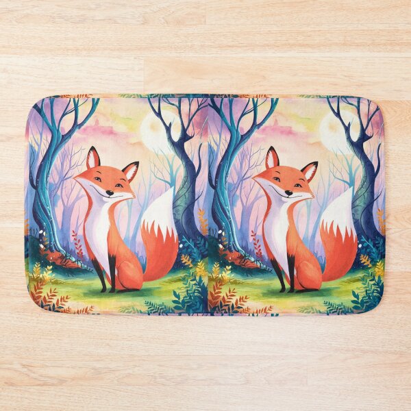 Item preview, Whimsical Fox. Fantasy fox, magical forest, enchanting woodland, vintage fox designed and sold by FoxVibes.