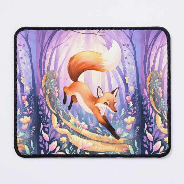 Item preview, Whimsical Fox. Fantasy fox, magical forest, enchanting woodland, vintage fox designed and sold by FoxVibes.