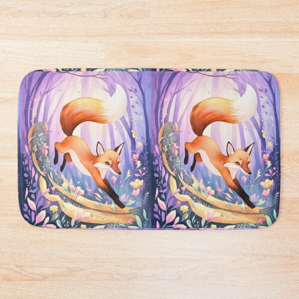 Item preview, Whimsical Fox. Fantasy fox, magical forest, enchanting woodland, vintage fox designed and sold by FoxVibes.