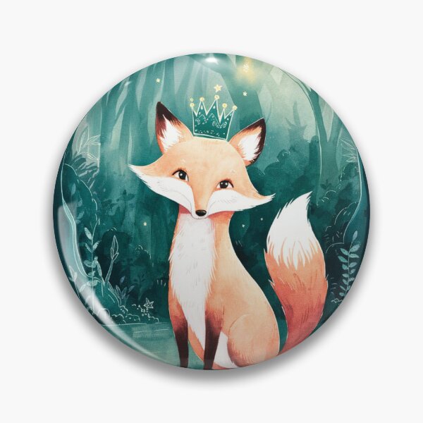 Item preview, Whimsical Fox. Fantasy fox, magical forest, enchanting woodland, vintage fox designed and sold by FoxVibes.
