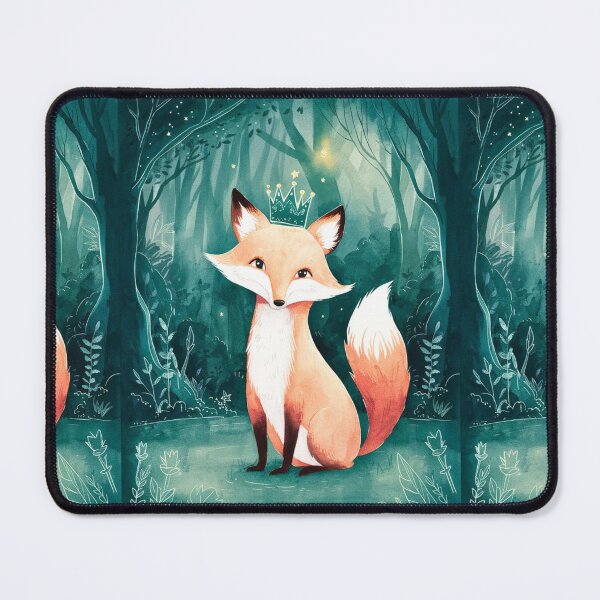 Item preview, Whimsical Fox. Fantasy fox, magical forest, enchanting woodland, vintage fox designed and sold by FoxVibes.