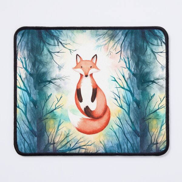 Item preview, Whimsical Fox. Fantasy fox, magical forest, enchanting woodland, vintage fox designed and sold by FoxVibes.