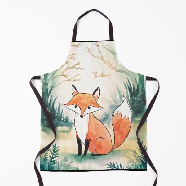 Artikelvorschau, Skurriler Fuchs. Fantasy-Fuchs, magischer Wald, zauberhaftes Waldland, Vintage-Fuchs entworfen und verkauft von FoxVibes.