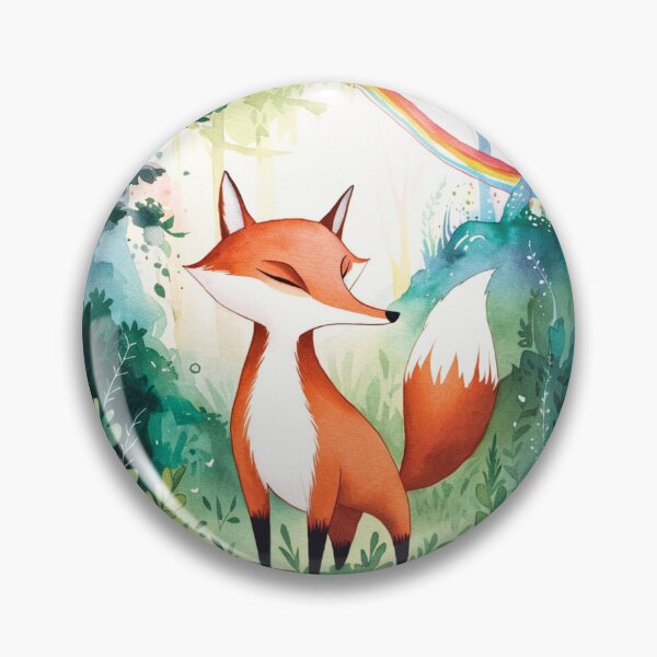 Item preview, Whimsical Fox. Fantasy fox, magical forest, enchanting woodland, vintage fox designed and sold by FoxVibes.