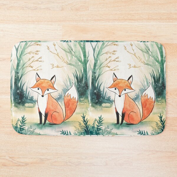 Item preview, Whimsical Fox. Fantasy fox, magical forest, enchanting woodland, vintage fox designed and sold by FoxVibes.