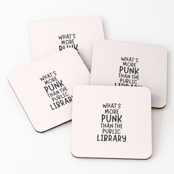 Item preview, What's more punk than the public library designed and sold by Neadoodles.