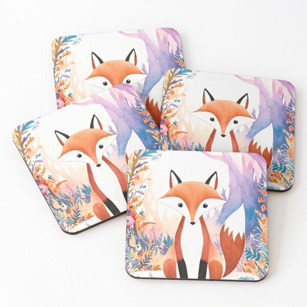 Item preview, Whimsical Fox. Fantasy fox, magical forest, enchanting woodland, vintage fox designed and sold by FoxVibes.