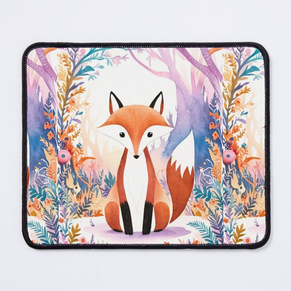 Item preview, Whimsical Fox. Fantasy fox, magical forest, enchanting woodland, vintage fox designed and sold by FoxVibes.
