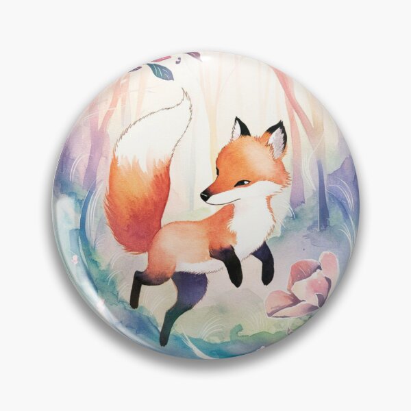 Item preview, Whimsical Fox. Fantasy fox, magical forest, enchanting woodland, vintage fox designed and sold by FoxVibes.