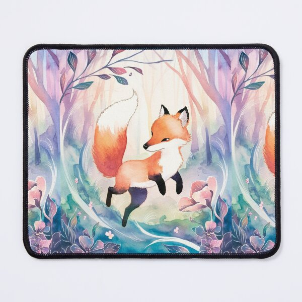 Item preview, Whimsical Fox. Fantasy fox, magical forest, enchanting woodland, vintage fox designed and sold by FoxVibes.