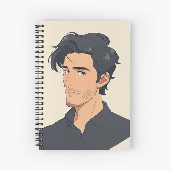 Aperçu de l'œuvre Homme argentin, portrait | Style animé créée et vendue par ComicsFactory.
