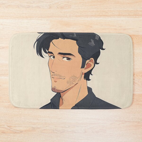 Item preview, Argentine man, portrait | Anime style designed and sold by ComicsFactory.