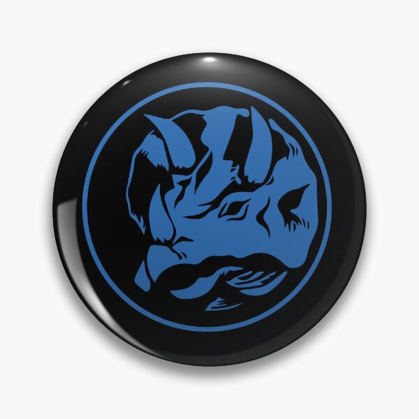 Item preview, Blue Triceratops power rangers designed and sold by King Kitsune.