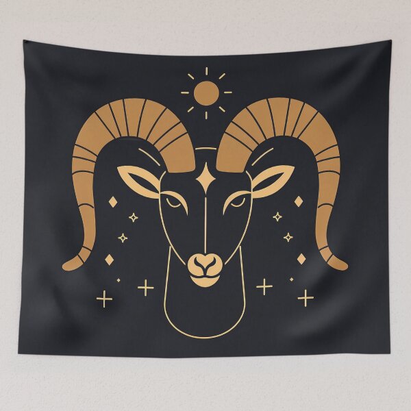 Item preview, Aries zodiac symbol | Anime style designed and sold by ComicsFactory.
