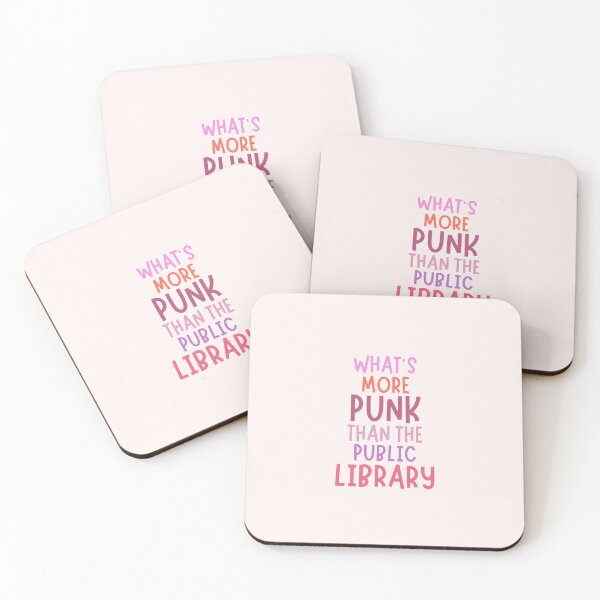 Item preview, What's more punk than the public library designed and sold by Neadoodles.