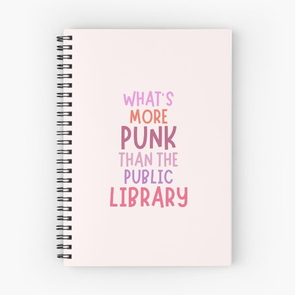 Item preview, What's more punk than the public library designed and sold by Neadoodles.