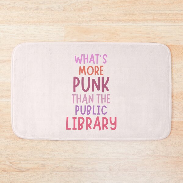 Item preview, What's more punk than the public library designed and sold by Neadoodles.