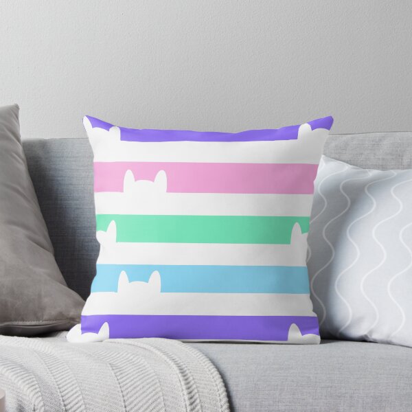 Item preview, Colorful Dollhouse Kitty Stripes designed and sold by astraeanm.