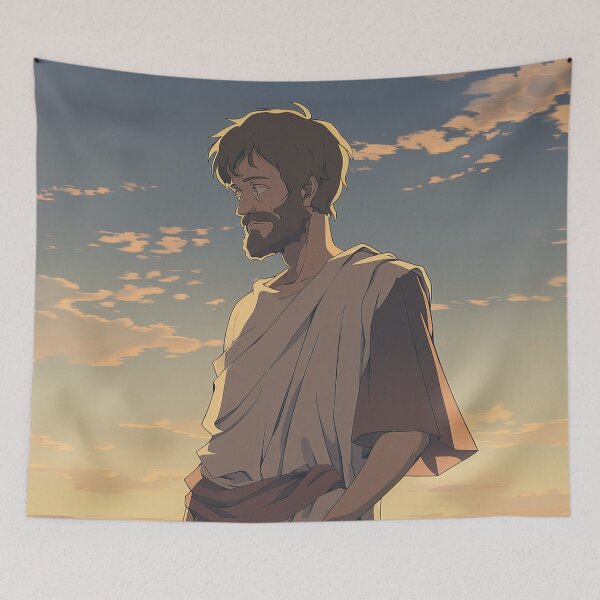 Item preview, Aristotle, Greek | Anime style designed and sold by ComicsFactory.