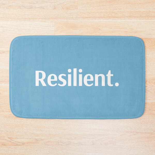 Item preview, Resilient – Empowering Minimalist Word Graphic Design designed and sold by Toph & Mea Shop.